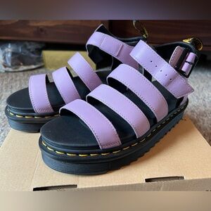 BRAND NEW- Dr Martens Blaire sandals in lilac